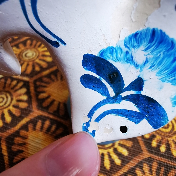 Vintage Portugese Pottery Rooster Figure - Picture 7 of 11